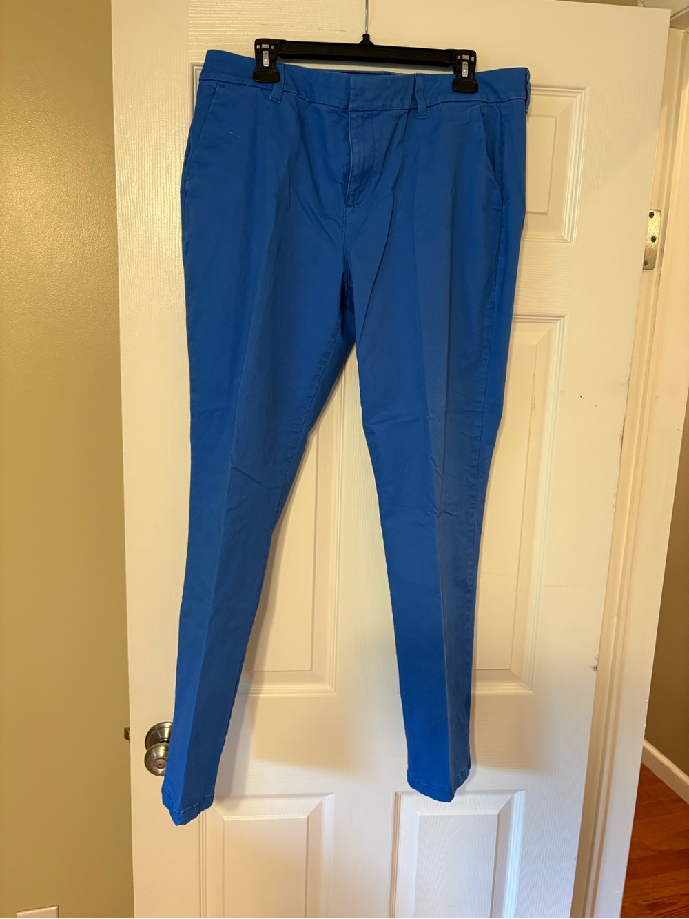 Tommy Hilfiger Cobalt Blue Ankle Chino Pants